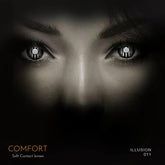 a close up of a black and white image