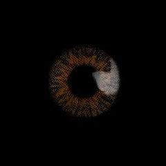 a close up of a donut in a black background