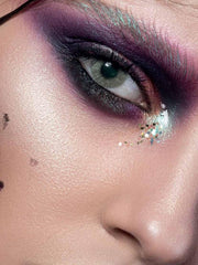 a close up of a person wearing a hat