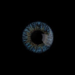 a close up of a doughnut on a black background