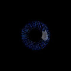 a close up of a doughnut on a black background