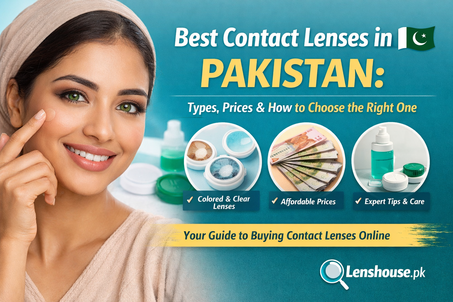 Best Contact Lenses in Pakistan: Types, Prices, and How to Choose the ...