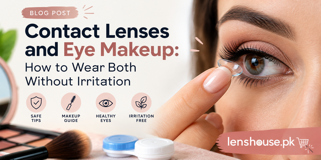 Contact Lenses and Eye Makeup: How to Wear Both Without Irritation