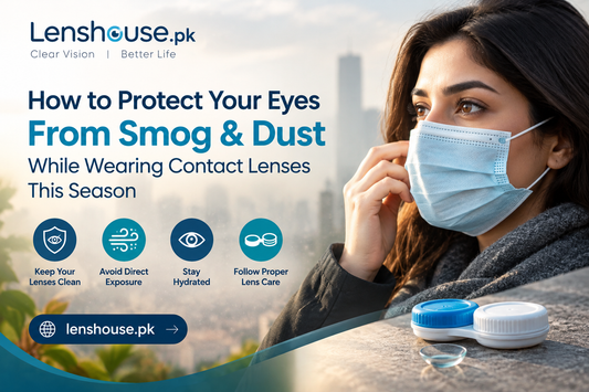 How to Protect Your Eyes From Smog & Dust While Wearing Contact Lenses This Season