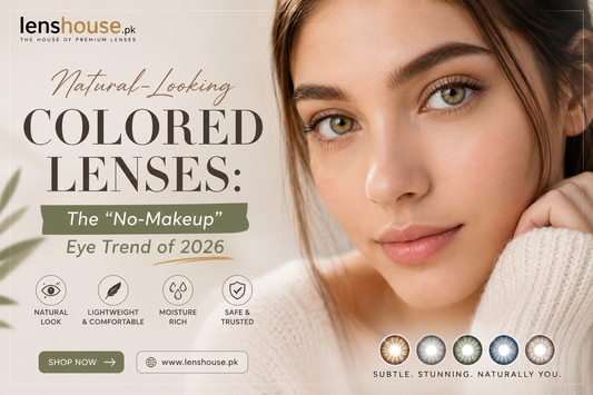 Natural-Looking Colored Lenses: The "No-Makeup" Eye Trend of 2026