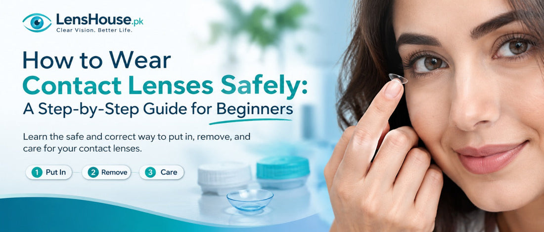 How to Wear Contact Lenses Safely: A Step-by-Step Guide for Beginners