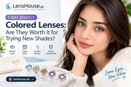 7-Day Weekly Colored Lenses: Are They Worth It for Trying New Shades?