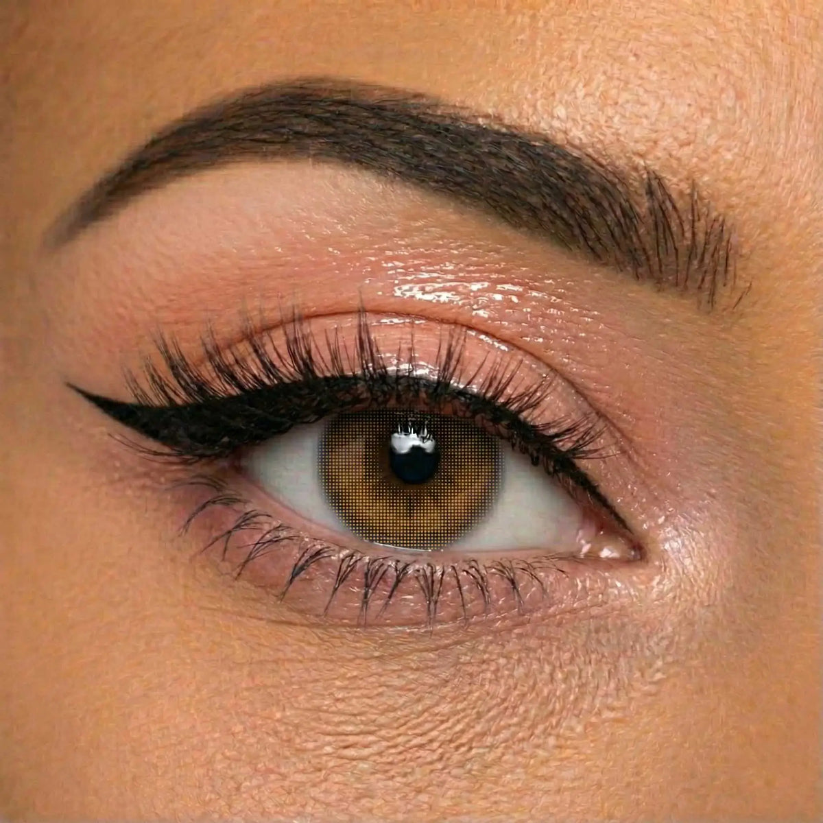 Flora - Caramel Contact lenses - Lenshouse.pk online store 